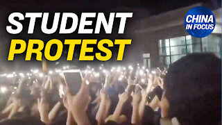 China: police suppress student protests; Guangzhou halts vaccinations, keeps testing