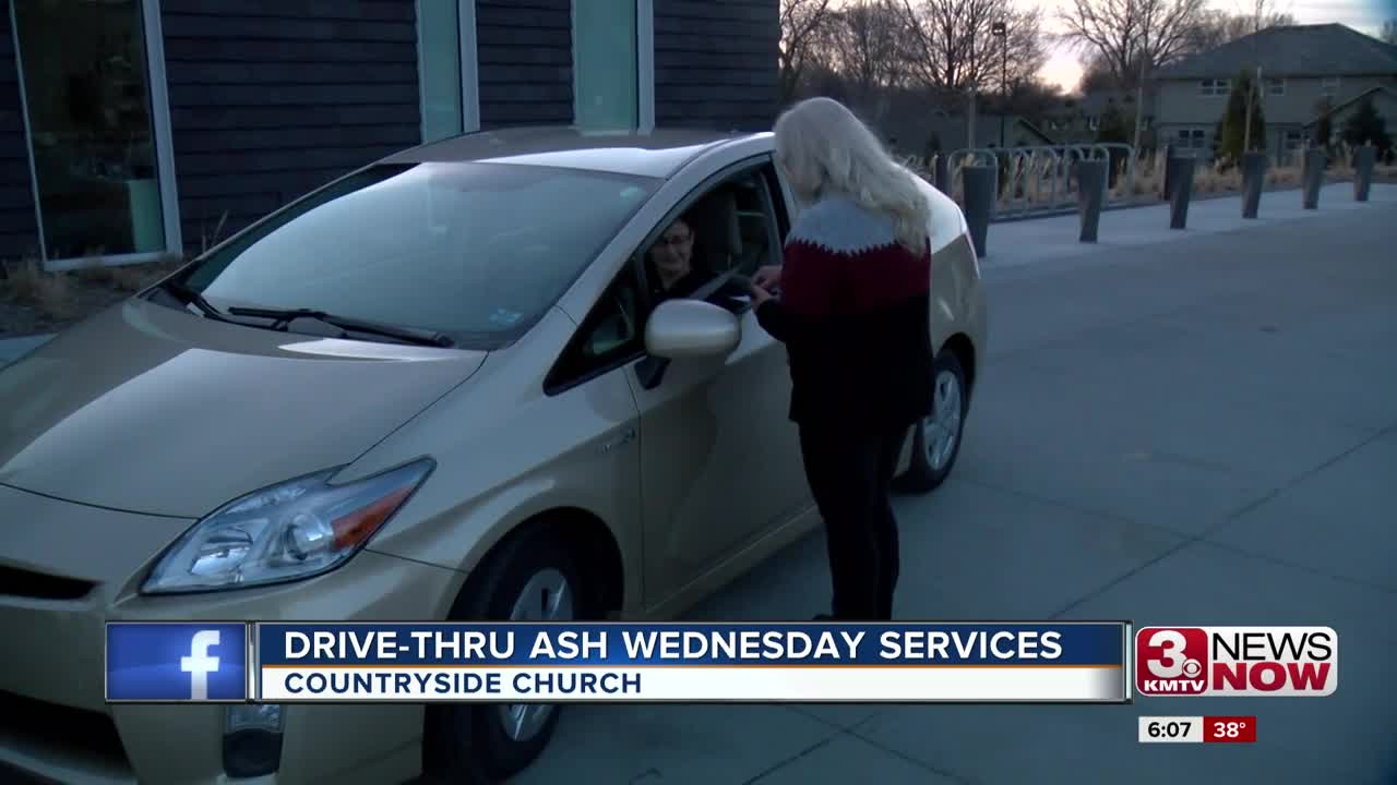 Drivethru Ash Wednesday services