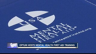 Mental health first aid training