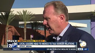 San Diego Mayor heading to Mexico for meeting