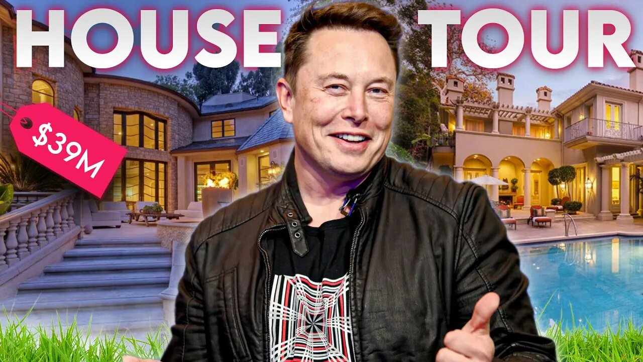 Elon Musk House Tour Se muda a Texas y vende todas las mansiones 🏚