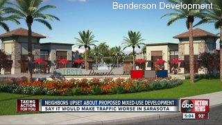 Neighbors upset about proposed mixed-use development in Sarasota