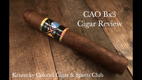 CAO Bx3 Cigar Review