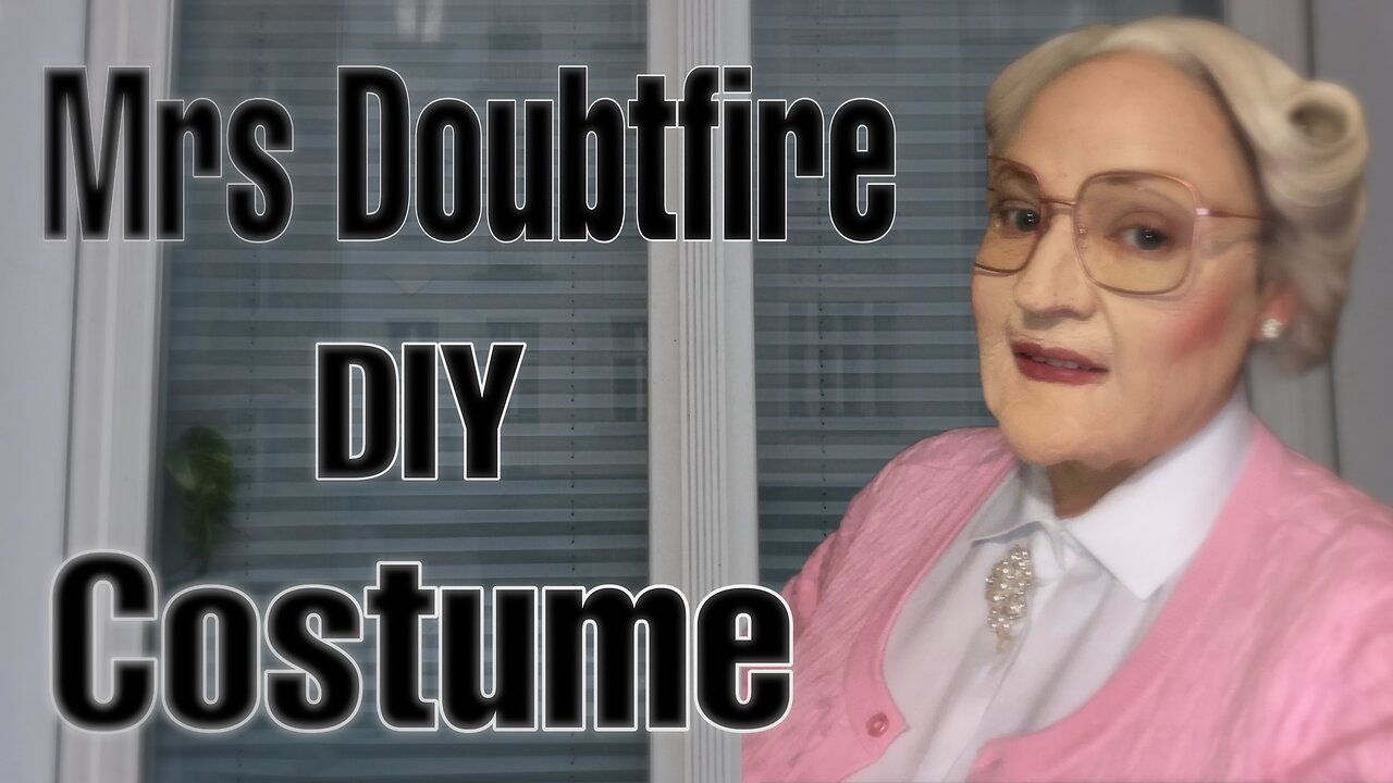 Mrs Doubtfire Costume And Makeup Tutorial