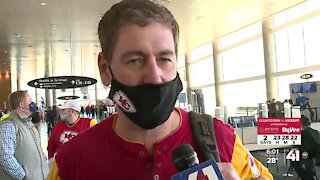 Excitement fills the air as Chiefs fans fly to Tampa