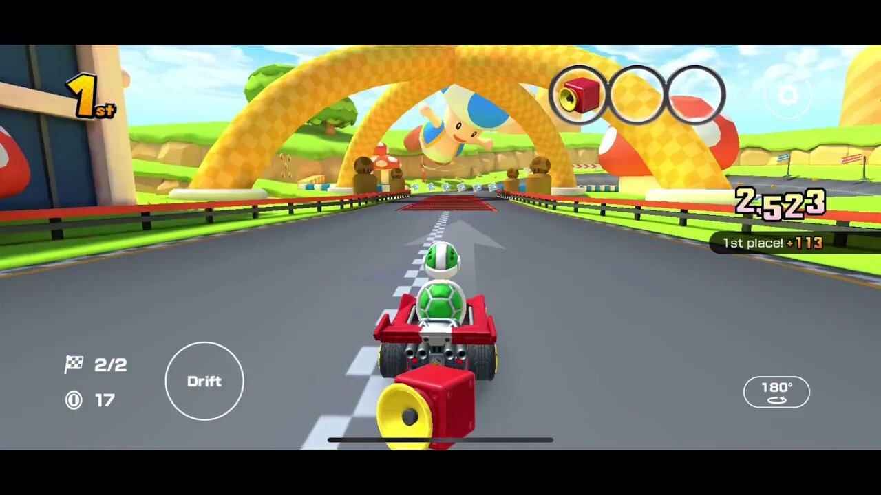 Mario Kart Tour 3ds Toad Circuit Gameplay And Ost 4462
