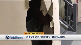 Cleveland tenants worried about the safety of their children at city apartment complex