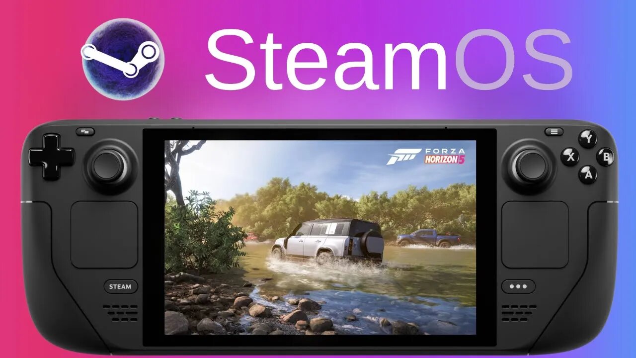 Forza Horizon 5 on the Steam Deck! 