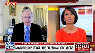 Steve Forbes Blasts November Jobs Report: Govt Is The Problem