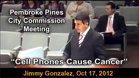 Jimmy Gonzalez Warns, "Cell Phones Cause Cancer"
