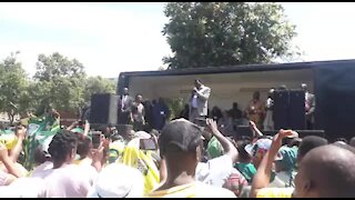 SOUTH AFRICA - Durban - Jacob Zuma addresses his supporters (Videos) (Qdj)
