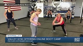 Valley gym offering online boot camp