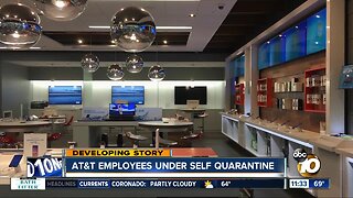 San Diego AT&T worker's initial coronavirus test comes back positive