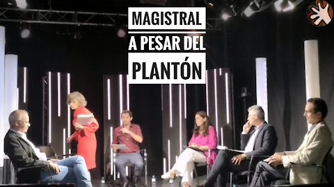 MAGISTRAL A PESAR DEL PLANTÓN DEBATE CIENTIFICO