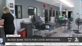 Nebraska Community Blood Bank tests for COVID antibodies