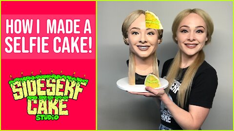 Incredibly talented artist makes a selfie cake