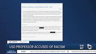 USD professor accused of racist blog