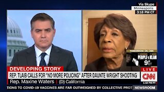 Rep Waters: I Love Tlaib For Calling On No More Policing