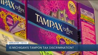 Michigan women file lawsuit against state to abolish 'tampon tax'