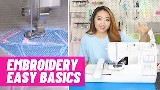 Embroidery Machine Basics | Hooping Tips, Stabilizer, Needles & Thread