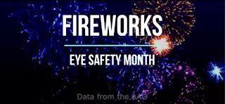 Fireworks Eye Safety Awareness Month