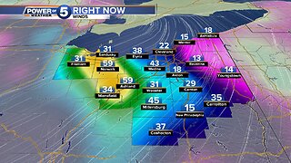 Wind Advisory issued for Northeast Ohio