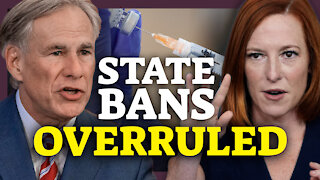 WH: Federal Vaccine Mandates Will Overrule State Laws; Record 4.3M Americans Quit Their Jobs