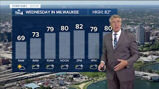 Wednesday stays humid with another chance for rain