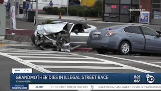 Grandmother dies in illegal street race in Chula Vista