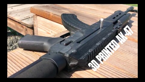 3D Printed AK-47