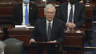 Mitch McConnell Says Capitol Rioters Were Provoked By President Trump