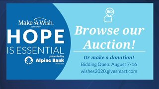 Make-A-Wish Colorado Hope is Essential Auction