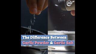 The Difference Between Garlic Powder & Garlic Salt