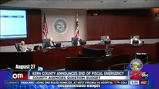 End of Kern County fiscal emergency spurs questions from public safety