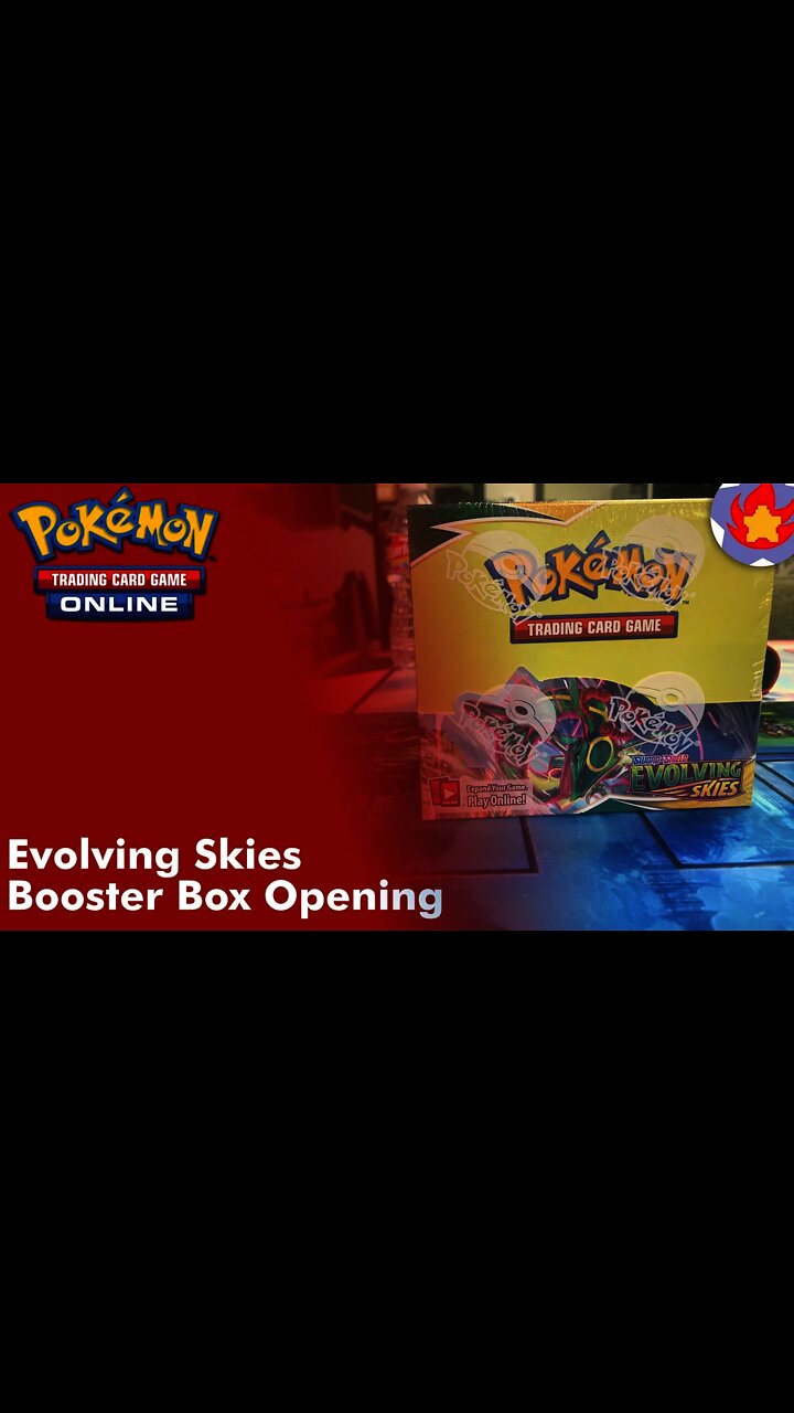 Evolving Skies Booster Box Opening | Pokemon TCG Online