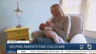Local organization helping parents find childcare