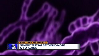 Genetic testing becoming more affordable