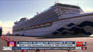 Coronavirus: 11 Americans on cruise ship quarantined in Japan