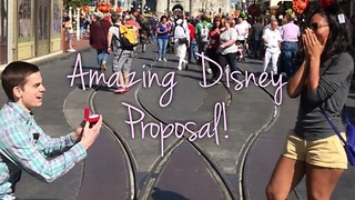 Man Pulls Off Surprise Proposal At Disney World