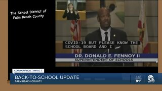 School District of Palm Beach County provides back-to-school update