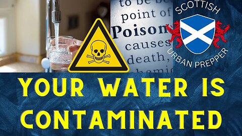 PREPPING - YOU CAN'T TRUST YOUR WATER - 17,000 POINTS OF CONTAMINATION FOUND - GET YOUR FILTERS NOW!