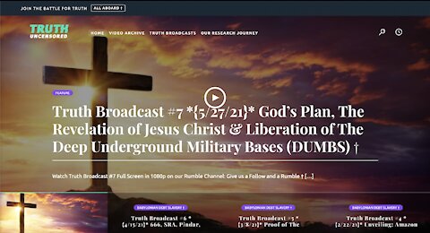 Truth Broadcast #7 *{6/1/21}* Pt. 2: DUMBS, The Holy Spirit & The Liberation of God's Children †