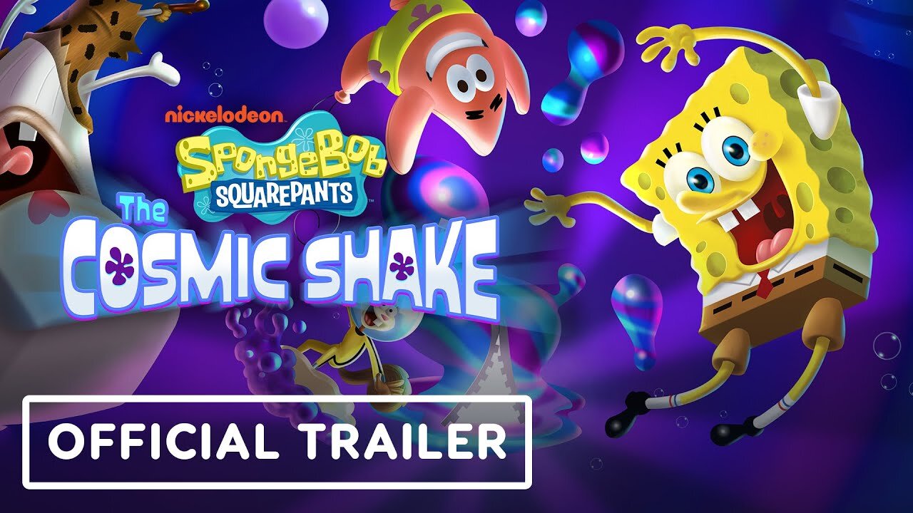 SpongeBob Cosmic Shake Story & Gameplay Trailer