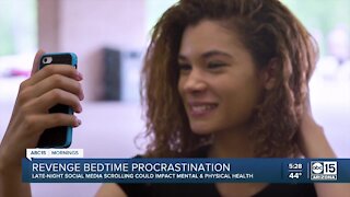 Health experts warn of "revenge bedtime procrastination"