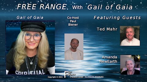 Psychic Ted Mahr and Amanda NewEarth ON The Cabal, Australia and Planet Plus So More on FREE RANGE