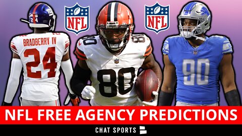 NFL Insider Predicts Where Top NFL Free Agents James Bradberry, Jarvis Landry, Trey Flowers Sign