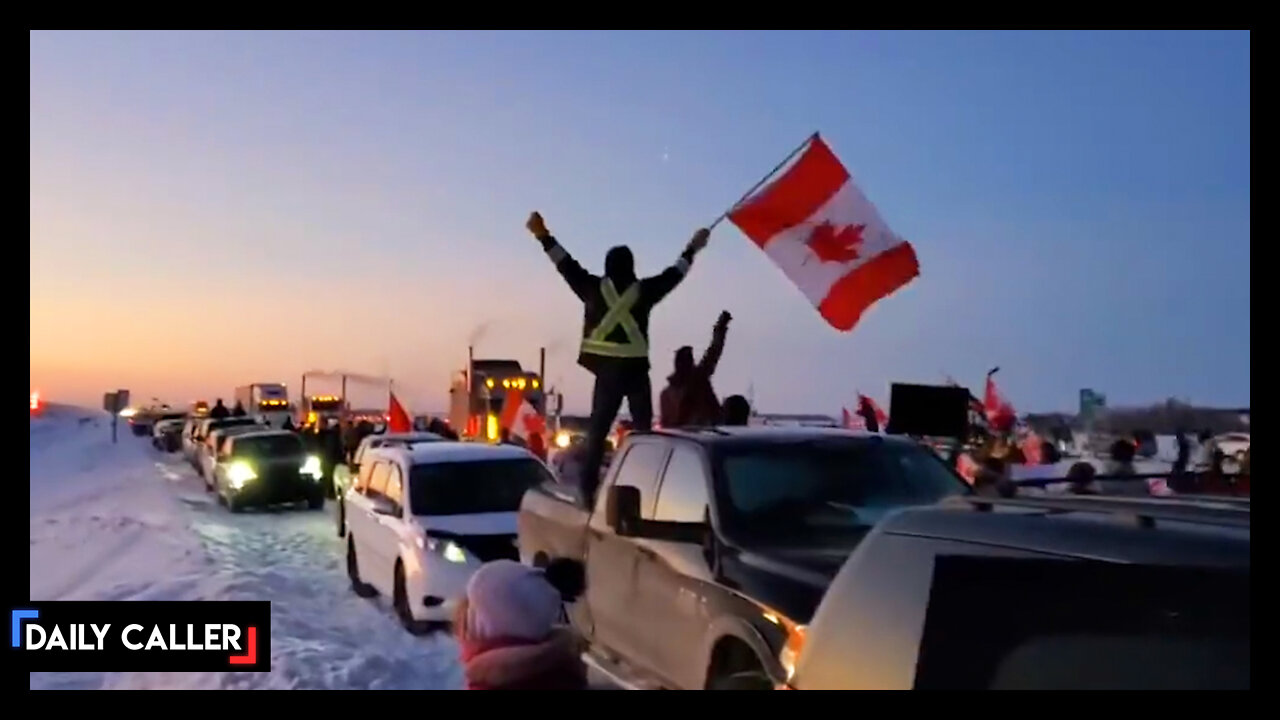Canadian Truckers Create Massive ‘Freedom Convoy’ to Protest Vaccine Mandates