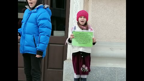 Protest antimască, antivaccinare, Piatra Neamț, 5 martie 2021