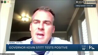 Gov. Stitt tests positive for COVID-19