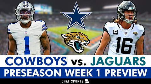 Cowboys vs. Jaguars Preview | NFL Preseason Week 1